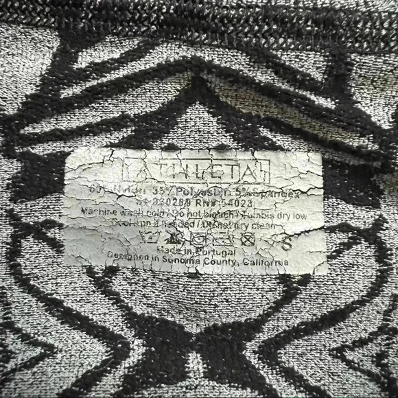 Athleta Twist Half Zip Hoodie Black/Gray Running Jacket Style# 930289 Size Small - Picture 15 of 15